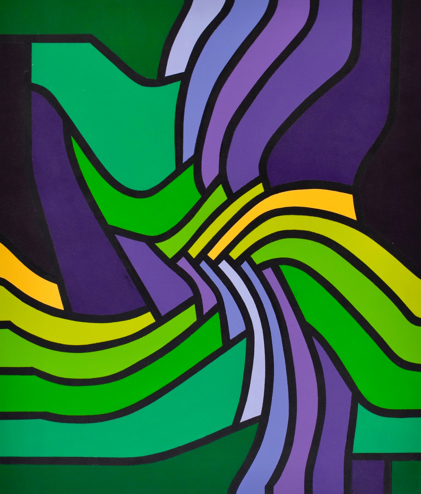 Govaert Julien - Glasraam paars-groen °761