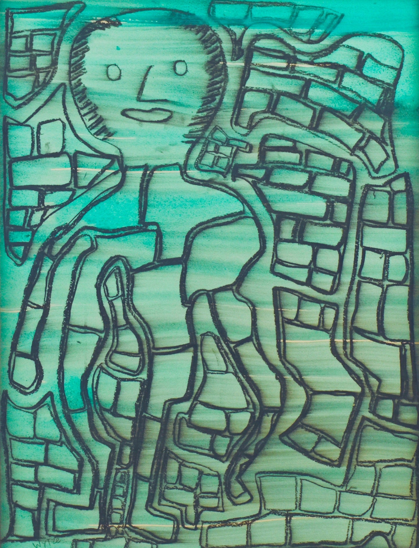 Hingst Wytze - Labyrint Blauw