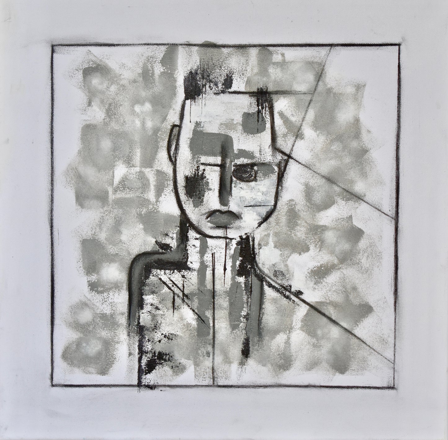 Benoit Jurgen - Zelfportret abstract °661