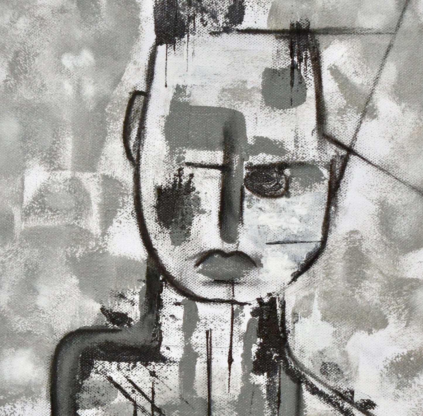 Benoit Jurgen - Zelfportret abstract °661