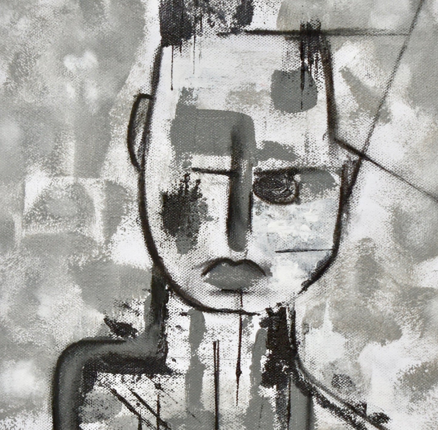 Benoit Jurgen - Zelfportret abstract